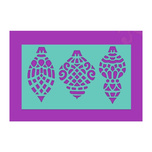 Sweet Dixie Baubles Stencil